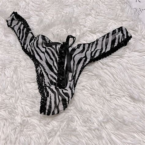 zebra panties